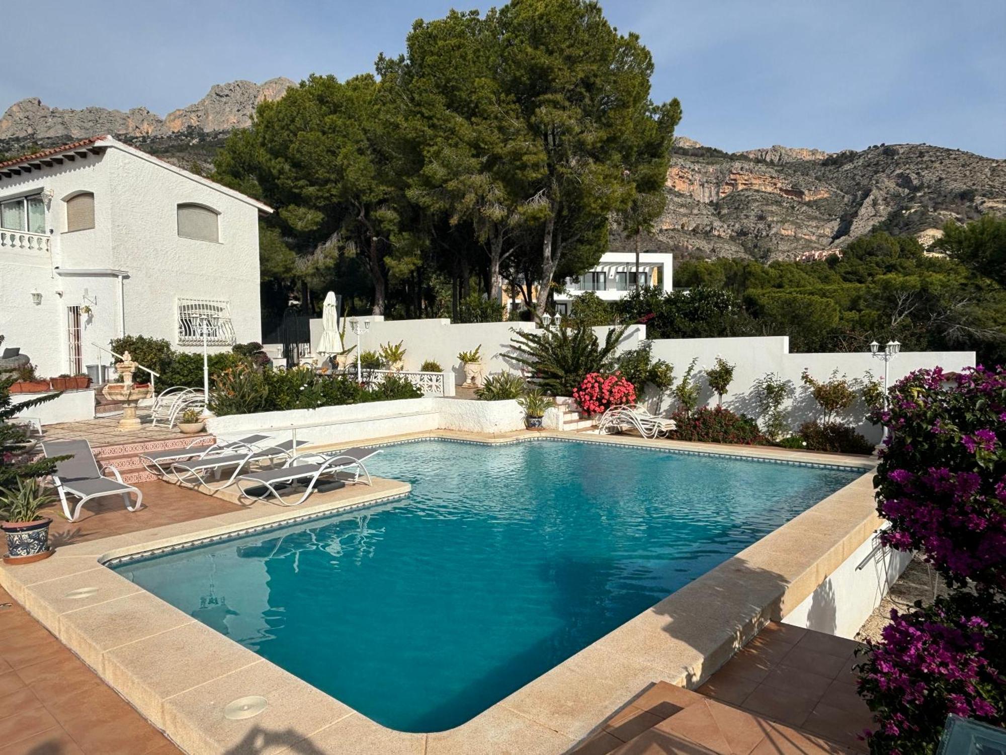 Villa Esmeralda Altea la Vieja Zewnętrze zdjęcie